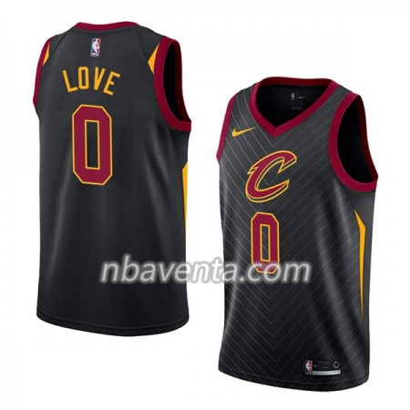 Camiseta Hombre Cleveland Cavaliers Kevin Love 0 Nike 2017-18 Negro Swingman Camiseta Hombre Cleveland Cavaliers Kevin Love 0 Nike 2017-18 Negro Swingman